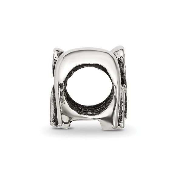 925 Sterling Silver Reflections Mommy & Baby Elephant Bracelet Charm Bead - Picture 3 of 6